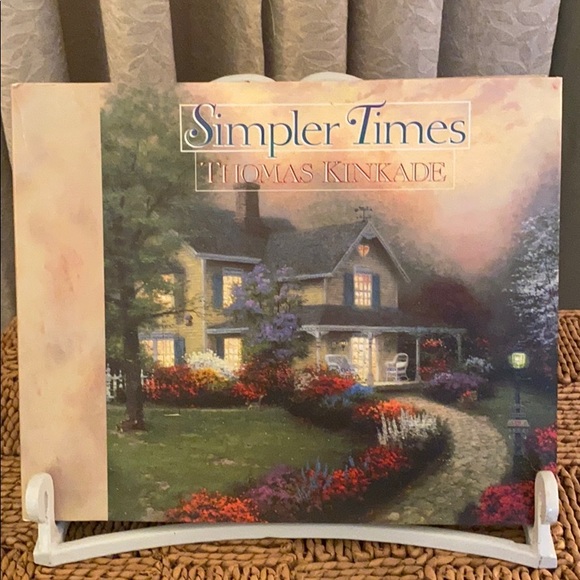 Thomas Kinkade Simpler Times Coffee Table Book